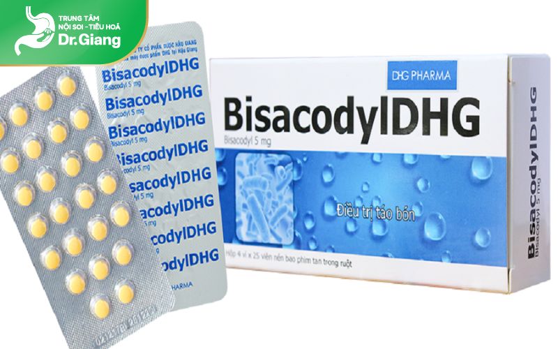 Bisacodyl là loại thuốc nhuận tràng có kê đơn giúp đi đại tiện dễ dàng hơn