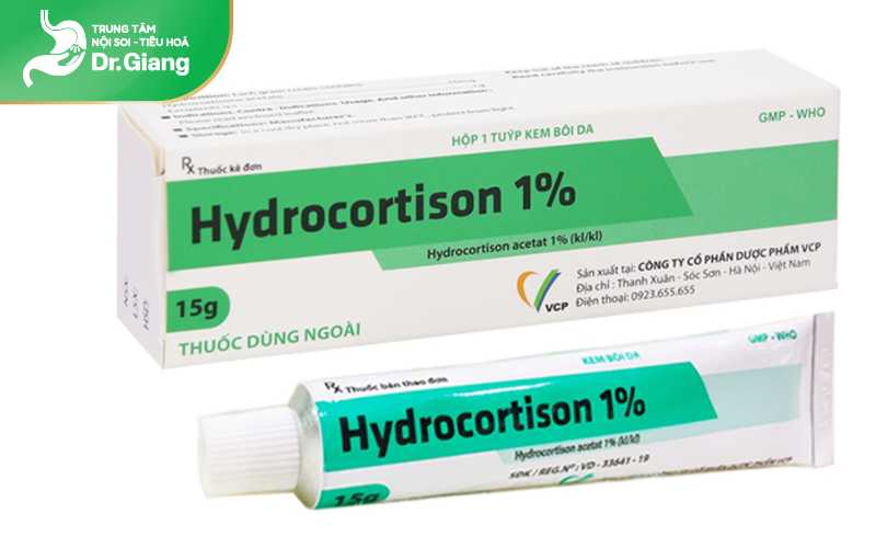 Thuốc bôi Hydrocortisone giúp giảm viêm, đau rát