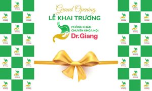 Tưng bừng khai trương Phòng khám Chuyên khoa Nội Dr. Giang