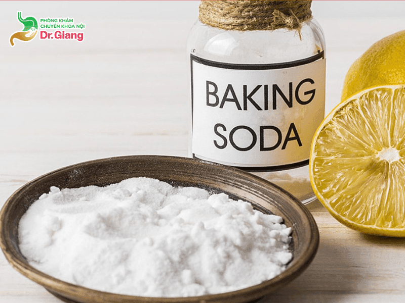 Baking soda hỗ trợ làm giảm triệu chứng ợ hơi có mùi