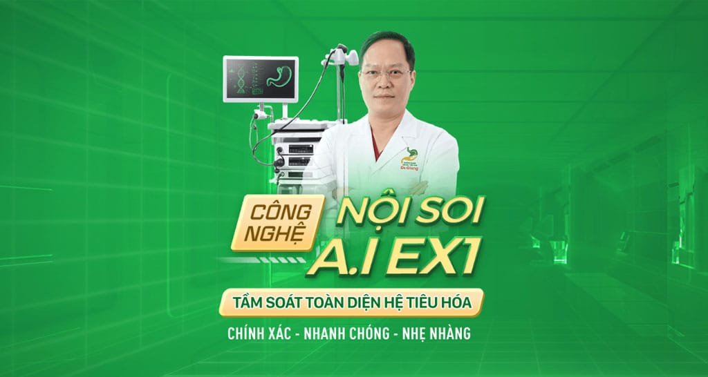 Nội soi tiêu hóa ứng dụng công nghệ AI đột phá