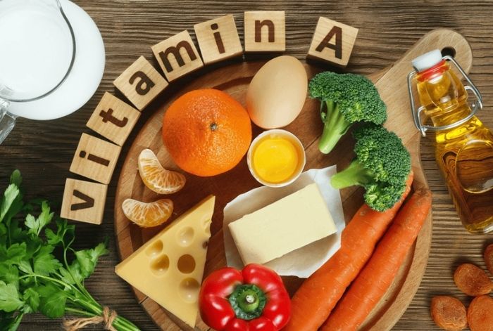 Bổ sung thực phẩm giàu vitamin A