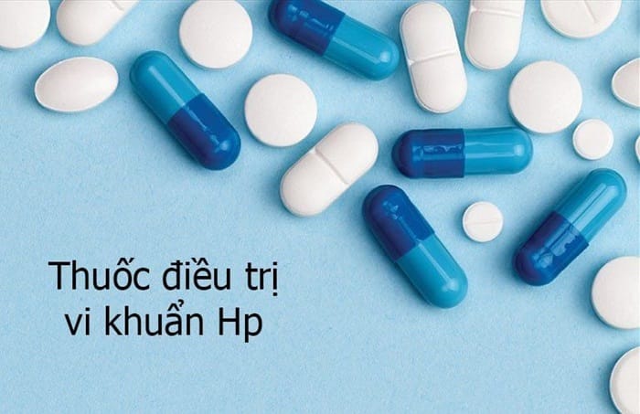 Sử dụng thuốc kháng sinh điều trị vi khuẩn HP trào ngược dạ dày