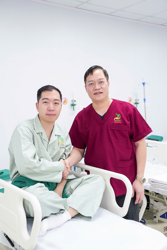 Người bệnh rất hài lòng và cảm thấy thoải mái khi nội soi